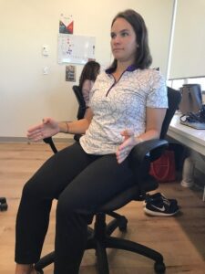 sitting posture