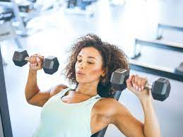 Weight lifing shoulder